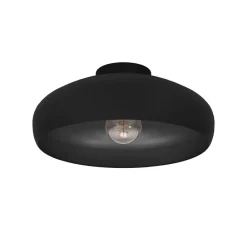 Mogano loftlampe, Ø 40 cm, sort, stål^EGLO New
