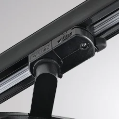 Molto Luce LED 3-faset skinnespot Mag, sort, 827