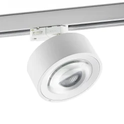 Molto Luce LED 3-faset skinnespot Mag, hvid, 830