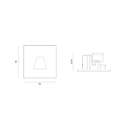 Molto Luce Indbygningsspots><noscript><img width=