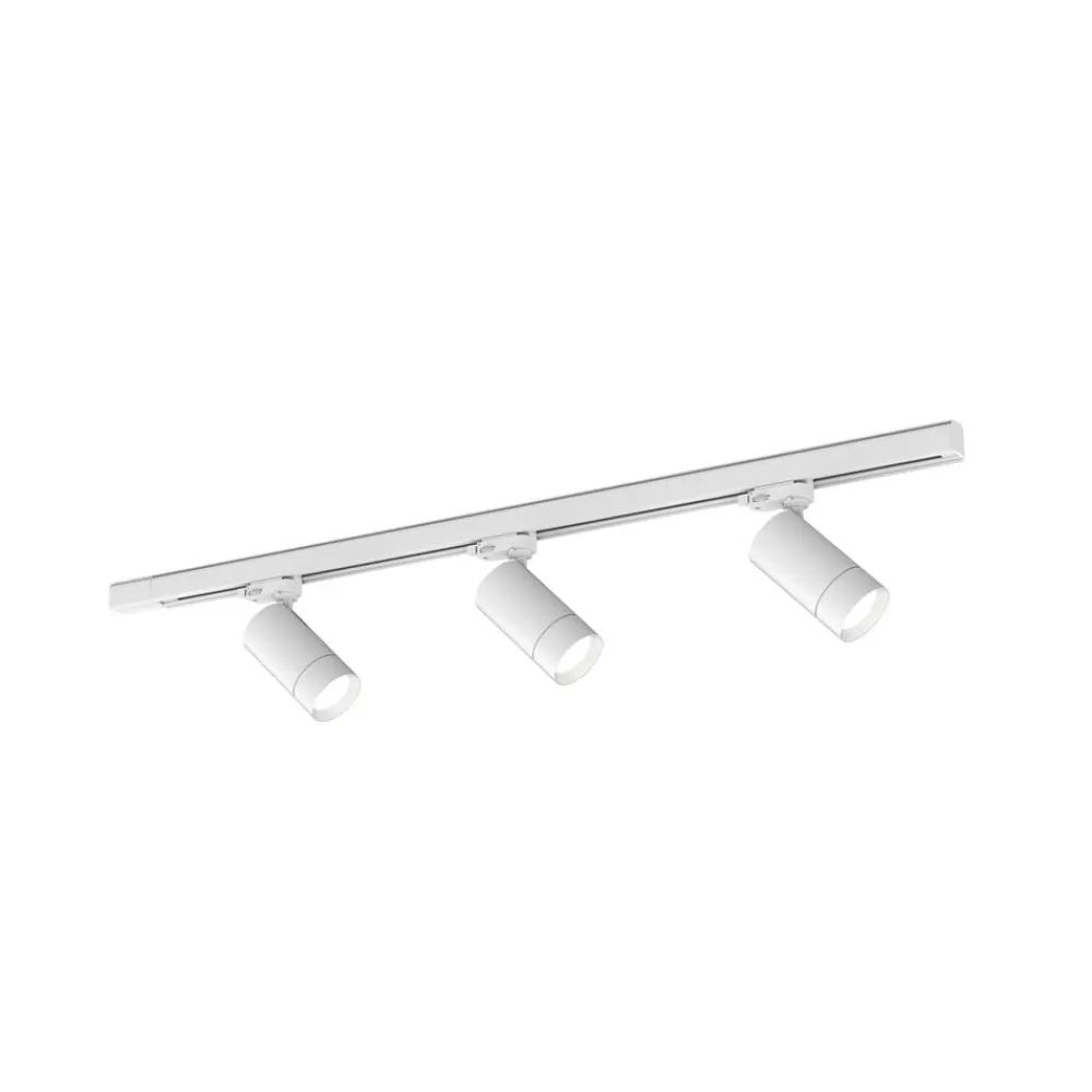 Molto Luce Skinnesystem>LED-skinnesystem Moove, hvid, 3-lys.