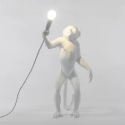 Monkey Lamp deko LED-bordlampe, hvid, stående^SELETTI