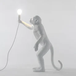 Monkey Lamp deko LED-bordlampe, hvid, stående^SELETTI