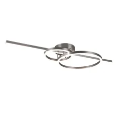 Montilla LED-loftlampe 3 lyskilder fjernbet nikkel^Trio Lighting Sale