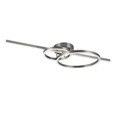 Montilla LED-loftlampe 3 lyskilder fjernbet nikkel^Trio Lighting Sale