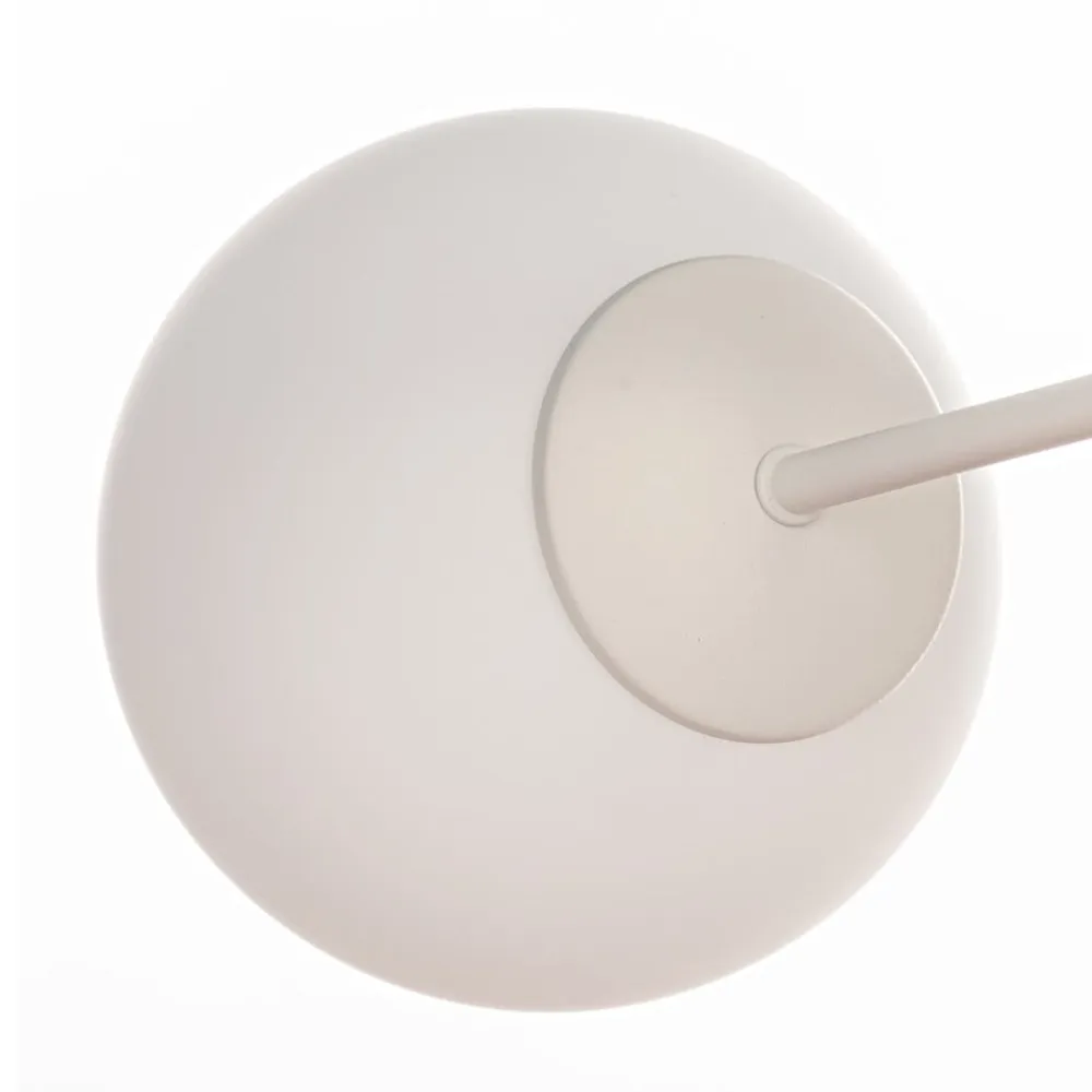 HELAM Moon loftlampe, 80 cm, 4 lyskilder, sandfarvet, glas, E27