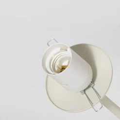 HELAM Moon loftlampe, 87 cm, 6 lyskilder, sandfarvet, glas, E27