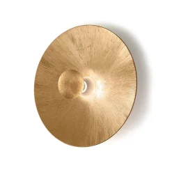 austrolux Moon Sun væglampe, Ø 54 cm, guld