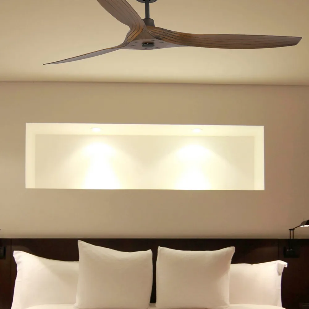 Morea L, DC loftventilator, 3 blade, mørkebrun^FARO BARCELONA New