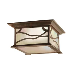 Quintiesse Morris udendørs loftlampe, kobber