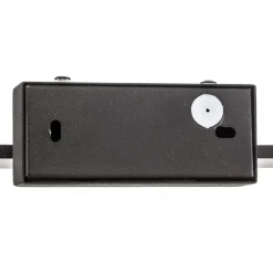 Fabas Luce Nala LED-væglampe, sort, bredde 30 cm