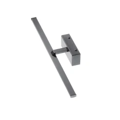 Nala LED-væglampe, sort, bredde 50 cm^Fabas Luce Clearance