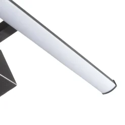 Nala LED-væglampe, sort, bredde 50 cm^Fabas Luce Clearance