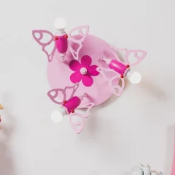 Børn Elobra Natsværmer loftlampe til børneværelset 3 lyskilder