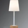 Paulmann Bordlamper>Naturligt designet tekstil bordlampe Stellan