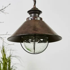 FARO BARCELONA Udendørs Pendellamper>Nautica hængelampe i antikt look, 26 cm