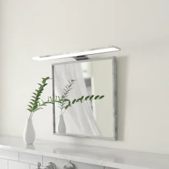 Nayra - hvid LED-spejllampe^Ebir