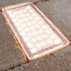 Deko-Light Terrassebelysning|Nedgravet Udebelysning>Nedgravningslampe Tabit, 10 x 20 cm, gangbar