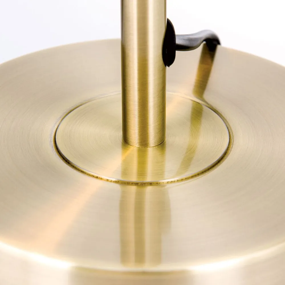 ORION Bordlamper>Nemo skrivebordslampe, fleksibel, antik messing