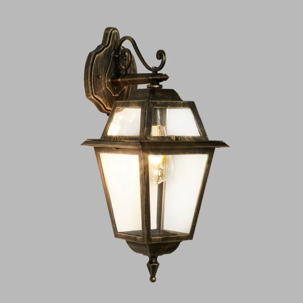 Searchlight New Orleans udendørs væglampe, lygte nedad