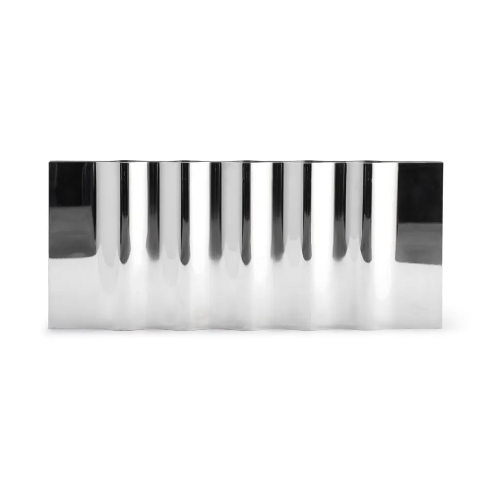 New Works Møbel Og Interiør>Lysestage Ripply, bredde 33 cm, stål