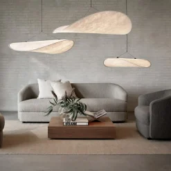 New Works Tense LED-hængelampe længde 70 cm