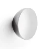New Works Møbel Og Interiør>Væg spejl Aura Large, Ø 13 cm, stål