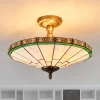 New York loftlampe i Tiffany-stil^Searchlight Outlet