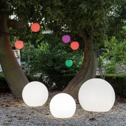 Newgarden Buly LED-solcellekugle IP65, Ø 60 cm