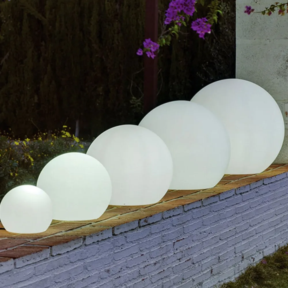 Newgarden Dekorationsbelysning|Solcellelamper>Buly LED-solcellekugle IP65, Ø 30 cm