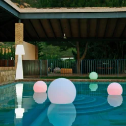 Buly solcellelampe, flydende, Ø 20 cm^Newgarden Discount