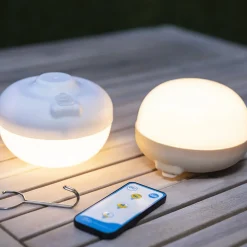 Newgarden Dekorationsbelysning>Cherry LED-dekorationslampe beige/hvid