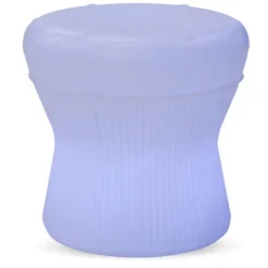 Newgarden Corfu LED-solskammel, 37 cm, genopladeligt batteri,