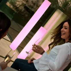 Newgarden Fity stibelysning med genopladeligt batteri, højde 100 cm