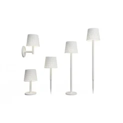 Newgarden Greta LED-solcellelampe, hvid