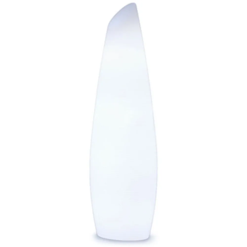 LED-gulvlampe Fredo, hvid, plast, 140 cm^Newgarden Hot