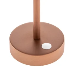 Newgarden Lola Slim LED-bordlampe batteri rosaguld