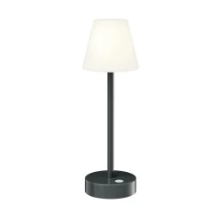 Newgarden Lola Slim LED-bordlampe batteri antracit