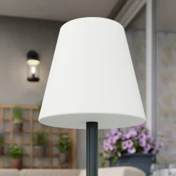 Newgarden Lola Slim LED-bordlampe batteri antracit