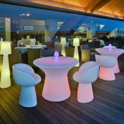 Newgarden Mallorca LED-lænestol Solar + genopladeligt batteri