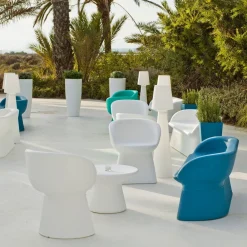 Newgarden Mallorca LED-lænestol Solar + genopladeligt batteri