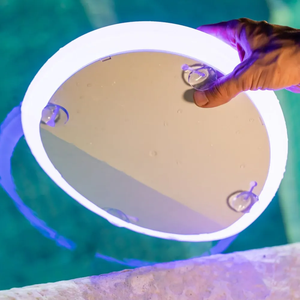 Newgarden Papaya LED-poollampe solcelle IP68 RGBW