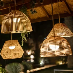 Reona LED-hængelampe med genopladeligt batteri^Newgarden Online