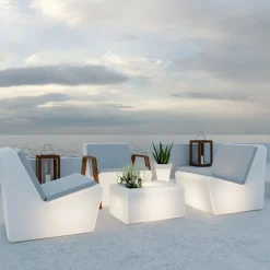 Tarida Sit Arms LED-lænestol Solar^Newgarden Outlet