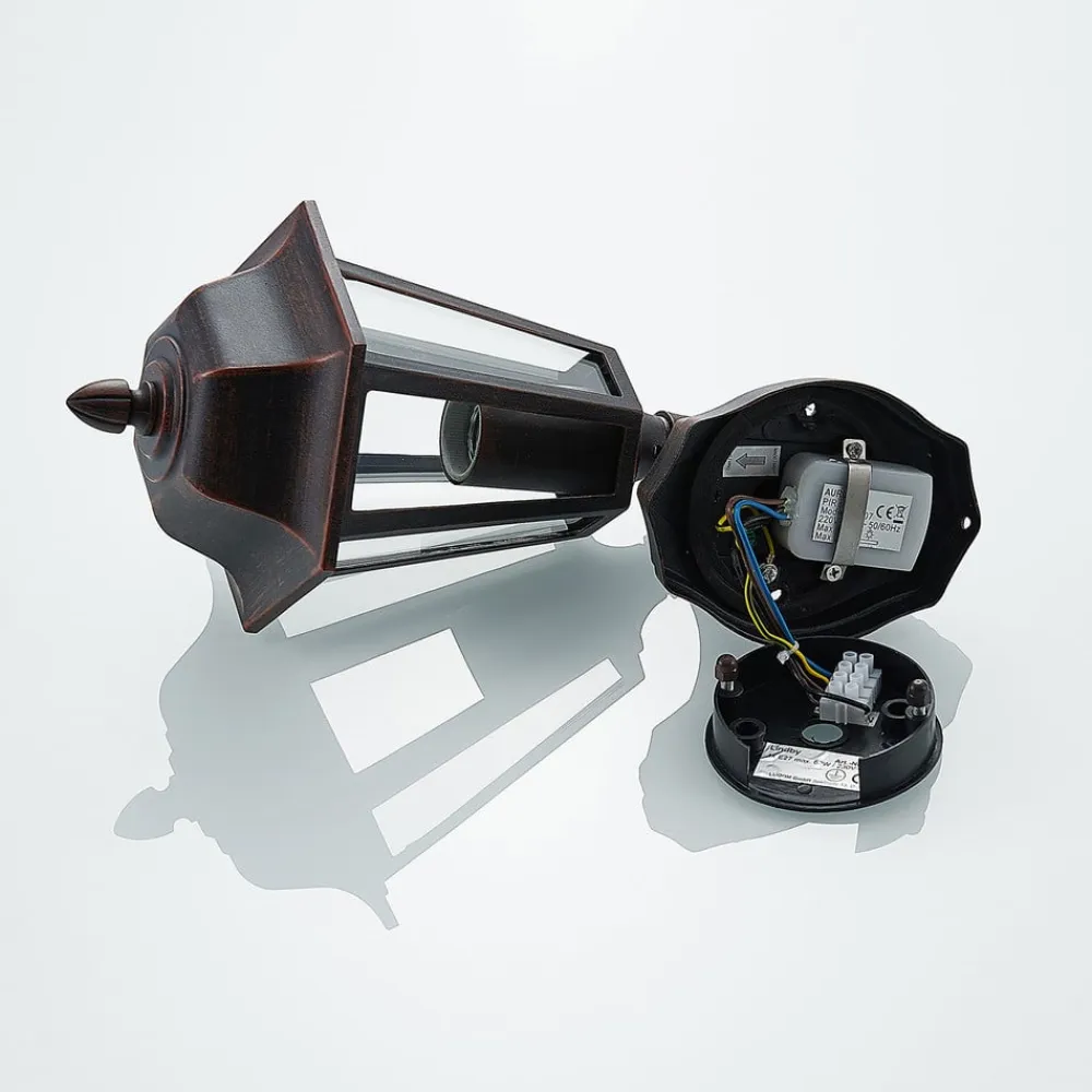 Lindby Væglampe Med Sensor|Væglamper>Noor udendørs væglampe med bevægelsessensor