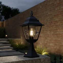 Elstead Sokkellamper>Norfolk sokkellampe, blyindfattet