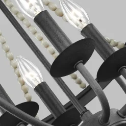 FEISS Nori lysekrone, 4 lyskilder