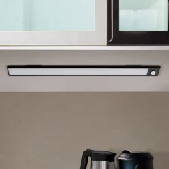 ORION Norman LED-underskabsbelysning, sort, genopladeligt batteri, sensor, USB