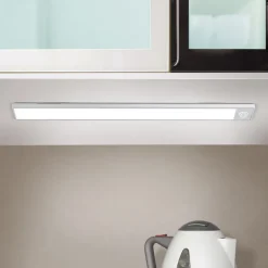 ORION Underskabsbelysning>Norman LED-underskabsbelysning, sølvfarvet, genopladeligt batteri, sensor,