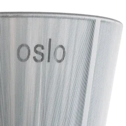 Northern Oslo Wood gulvlampe hvid/lyseblå